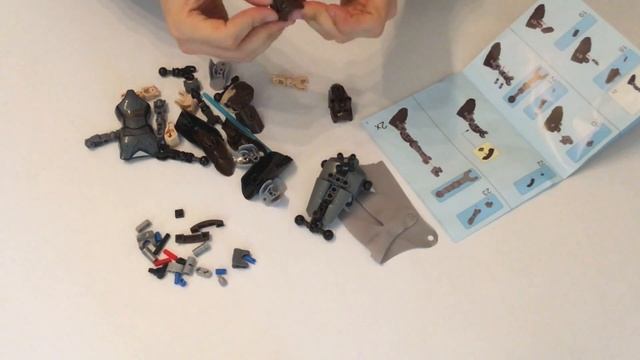 LEGO Star Wars 75528 Rey (Buildable Figure) - Time Lapse Build смотреть онлайн