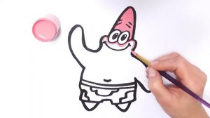 Как нарисовать Патрика из мультика Губка Боб Квадратные Штаны. Патрик лучший друг Спанч Боба