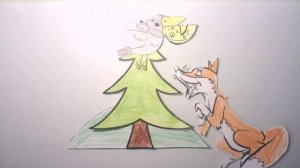 Готовый мультфильм Ворона и лиса
