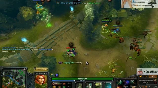 Dread. Windrunner. Фон для печенек. смотреть онлайн