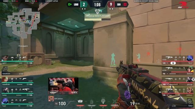 LOUD vs SEN — VCT Americas Kickoff — Gran Final — Mapa 5