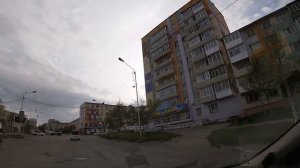 Едем с Гертнера в Нагаево в Парк Маяк . На авто по Магадану через весь город. Начало лета в Магадане