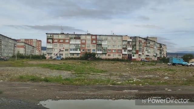 Едем в Простоквашино или 3-й микр-он Магадана.Художественные палисадники в Магадане руками жителей