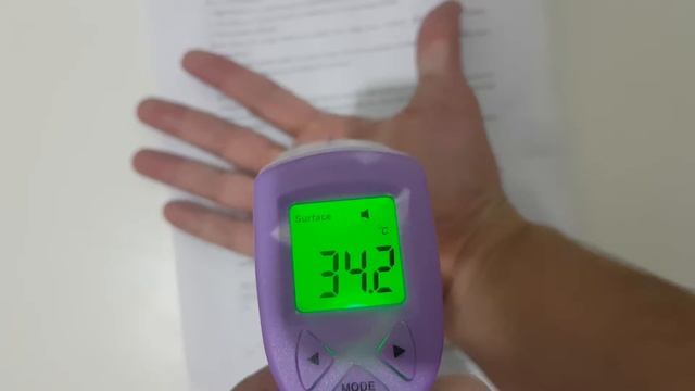 Digital LCD Display IR Infrared Thermometer Point Gun Non-Contact Body Forehead Temperature Meter смотреть онлайн