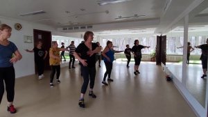 ЛИНЕЙНЫЙ ТАНЕЦ "СИНИЙ ИНЕЙ". Первая репетиция