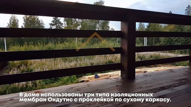 Каркасный дом 7 на 8 ДК-33 Лемболово