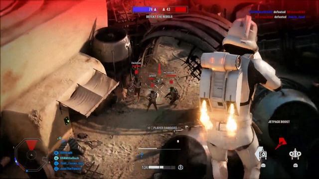 Star Wars Battlefront II - PS5 60 FPS 1080p Blast Gameplay - Mos Eisley - ESIJones: The Destroyer смотреть онлайн