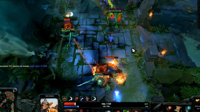 Гайд по минёру (techies is the best ) смотреть онлайн