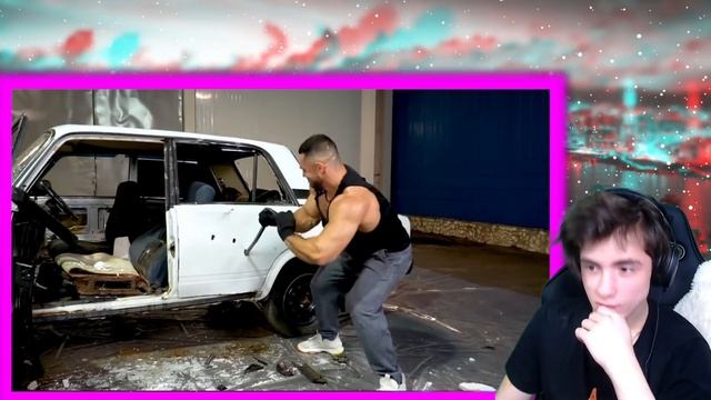 Самый СИЛЬНЫЙ Человек В МИРЕ vs МАШИНА Челлендж ! Получит 1000$ РЕАКЦИЯ НА DontWorry :D ОН ВЕРНУЛСЯ смотреть онлайн