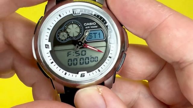 #CASIO AQF-102W (Module 4738) Thermometer Digital Watch - Is it any good? смотреть онлайн