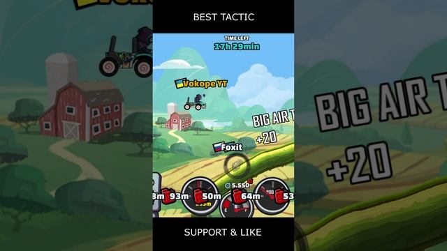 🚀 Minibus Or Muscle Car? 🚀 (Speed Line) - Hill Climb Racing 2 #shorts #hcr2