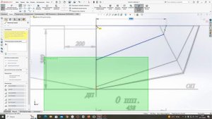 SolidWorks_ первый урок по созданию карпового кораблика. Работа над дном корабля.