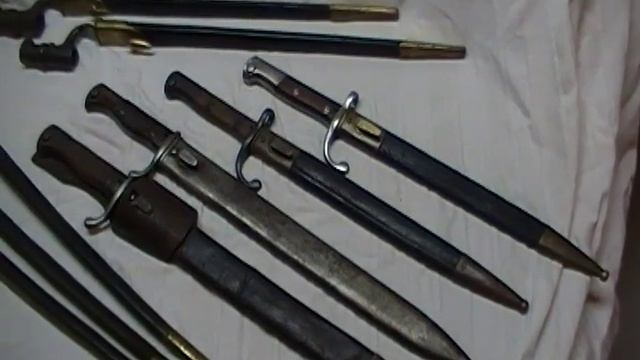 WW1 Rifle Bayonet Collection Mauser German Enfield смотреть онлайн