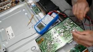 HOW TO Repair TV PLASMA SAMSUNG PS43E450A1W Problem BOARD-Y CAUSES NO PICTURE إصلاح تلفاز بلازما