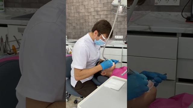Рабочий процесс в стоматологии.