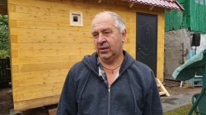 Строительство бани из бруса в Калтане. Честный Отзыв. ЗЕМЛЕ-СТРОЙ
