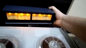 Тембр-2М с доп. блоком стрелочных индикаторов. #магнитофон #развлечения #коллекционирование