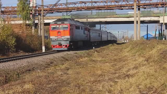 ТЭП70-0361 (РЖД/Окт, ТЧ-14) с поездом №349 Костомукша - СПб (РЖД/ФПК/Окт)