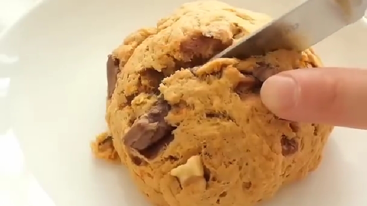 Тыквенное ПЕЧЕНЬЕ с орехами и шоколадом...🍪🍫☕😋