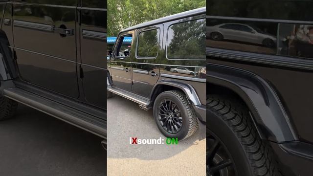 Звук выхлопа системы iXsound на Mercedes G class