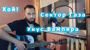Укус вампира- Сектор Газа| Кавер на гитаре |#секторгаза