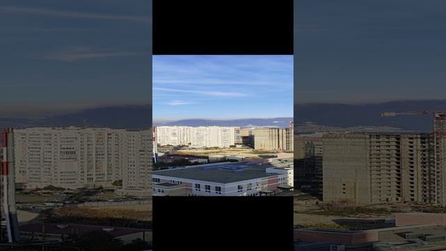 борода в Новороссийске 10.11.24 #горы #море #природноеявление
