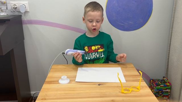 ✅ 3D - ручка ДЕТСКАЯ - СТОИТ ЛИ ПОКУПАТЬ? Обзор и впечатления из первых уст! 3Д pen СДЕЛАЛ ПОДЕЛКУ! смотреть онлайн