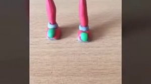 Sonic и Наклз из пластилина.                    :)