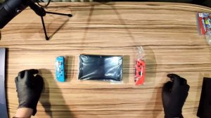 Распаковка nintendo switch rev 2