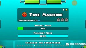 Музыка из Geometry Dash из уровня Time Machine