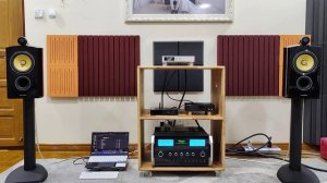 My New SMSL D400EX Flagship DAC Sound test video with B&W 805 Diamond !!!