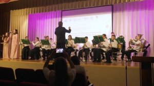 Выступление духового оркестра