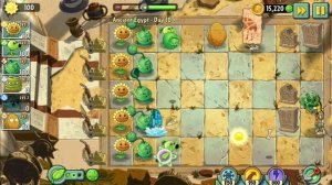 PvZ 2 Ancient Egypt (Египетские пирамиды ) день 10