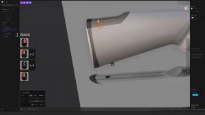 xNURBS in Plasticity 3D (v24.0.0-beta.22) | Gun-Stock Modeling in Plasticity using xNURBS