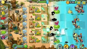 PvZ 2 Big Wave Beach (Пляж большой волны) 12