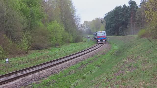 ДДБ1-010 под тягой 2М62У-0262А (БЧ, ТЧ-17 Полоцк, 2Д49) рейсом №6612 Орша - Витебск