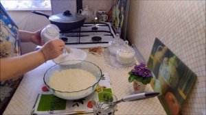 Кекс с творогом и сметаной