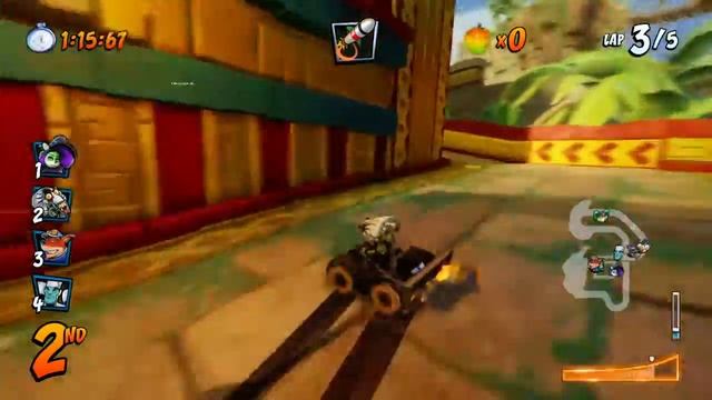 CTR:NF Private Lobby [Papu's pyramid 5laps] смотреть онлайн