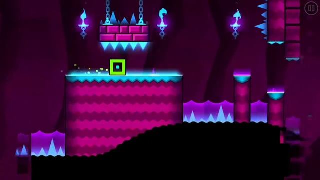 Прохождение игры Geometry Dash meltdown смотреть онлайн