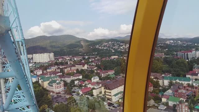 КОЛЕСО ОБОЗРЕНИЯ. НАМ СВЕРХУ ВИДНО ВСЁ... ЛАЗАРЕВСКОЕ. ОТДЫХ. ИЮЛЬ 2023.