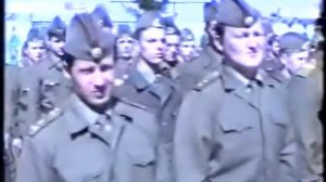 в/ч 6667 прощание со знаменем,  май 1994 год
