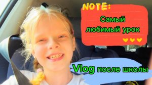 Vlog после школы | Какой у меня самый любимый урок? #школа #школьница #лисяо #чепрасоваалиса #2класс