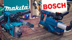 Перфораторы MAKITA DHR183 vs BOSCH GBH185 LI