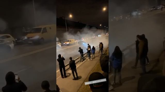 Ночные гонки в Москве #streetracing смотреть онлайн