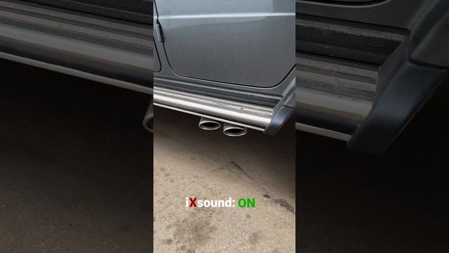 Звук активного выхлопа iXsound Mercedes G-Class