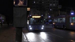 "Вместо метро!" Автобус ЛиАЗ-6213.65 №162271 по №КМ у ст.м.Новые Черёмушки, янв.2024г.