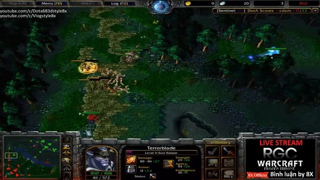 DotA 6.85k RGC [Binh Luan]-Bộ đôi combo Zeus+ AA liệu có làm nên kỳ tích-DotA 1 [19/04/2017] смотреть онлайн