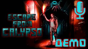 🔊Escape from CALYPSO▶Увлекающее демо про 2Д выживание в космосе