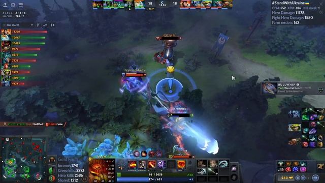 ✨Noticed Doom 80% Kill participation! Offlane Gameplay 7.35b - Dota 2 Top MMR смотреть онлайн