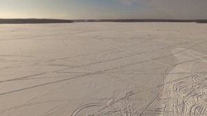 Зима в КП "Красновидово-2" на Можайском водохранилище